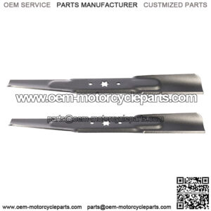 2 Fits Hi-Lift Blades For MTD Fits Cub Cadet LTX1042 RZT42 XT1-LT42 XT2-LX42 KH