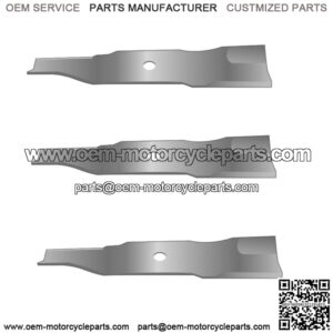 3 Mower Blades Fits Cub Cadet Zero Turn 48" Cut 01004772 325-278 R11564