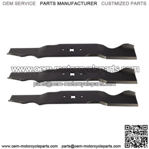3 Repl Mower Blades Fits Cub Cadet MTD 54" 742-0677A B 942-0677A B 7420677 335-8