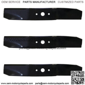 3PK Blades Fits Cub Cadet 44 GT2186 GT2544 208 209 2518 759-3939"