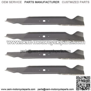 4 Pack Blades for MTD Fits Cub Cadet 100 series LTX 46" 942-04244 942-04290 1295