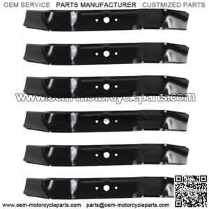 6 Mower Blades Fits Cub Cadet 42" Cut 742-04101 742-3033 759-3830