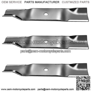 60" Rotary 10363 Lawnmower Blade Set (3) Fits Cub Cadet "Tank" #1005338 3/4" CH