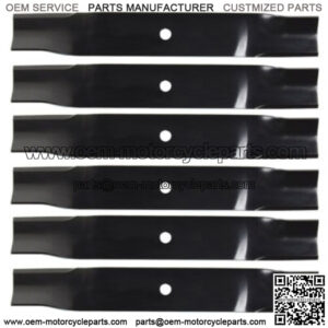 6-Pack Blades Fits Cub Cadet 01005338 for 60" Deck Tank Commercial