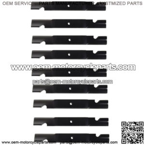 9PK Hi Lift Mower Blades for 61" Scag Turf Tiger Freedom Z Tiger Fits Cub Tiger