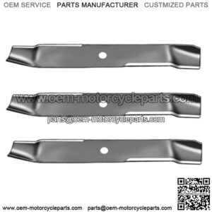(3) Replacement Mower Blades - 14-7/8" X 3/4" Fits Cub Cadet Models 742-04016