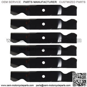 Set of (6) Replacement 18-1/2" X 3/4" Blades 742-3013 Fits Cub Cadet Models