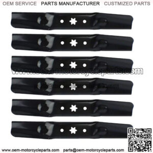 MTD 6 Blades Fits Cub Cadet Troy Bilt Lawn Mowers w/50 Decks 942-05052A