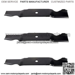 Set of 3, Made in Blades to Replace Fits Cub Cadet 759-3820, 742-3013 Blades