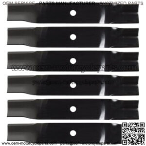 Six 10362 Rotary Blades Fits Cub Cadet 942-04416, 1005337