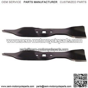 (2) 46" Mulching Lawn Mower Blades Fits Toro 112-0304 112-3691 112-0302