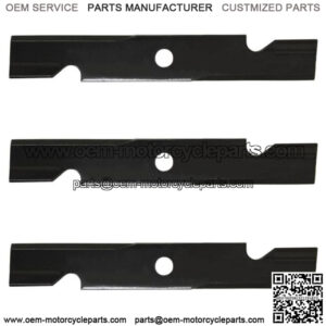 3 pk Lawn Mower Blades Fits Exmark Oregon Fits Toro Titan 48" Deck 109-6872 103-