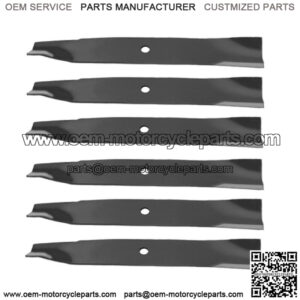 6PK High Lift Lawn Mower Blades for 50" Fits Toro TimeCutter Z 110-6837-03