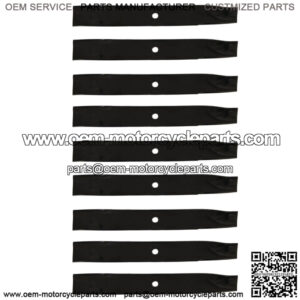 9 50" High Lift Lawn Mower Blades Fits Toro TimeCutter Z 110-6837-03 112-9759-03