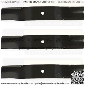 Set of 3 6180 Standard 20-1/2" x 5/8" Fits Hustler 793794 Fits GRAVELY 038946