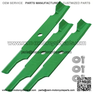 52" Deck Blades & Bolt for Snapper SPX2346 RZT2552 ZT2752 YT2652 LT9500 Series