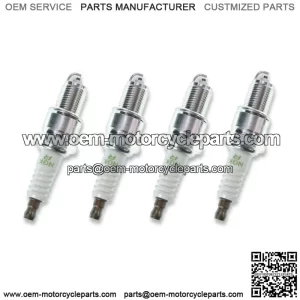 4pcs 10-11 John Deere Gator TX 4x2 Turf V-Power Spark Plugs 401cc 24ci ms