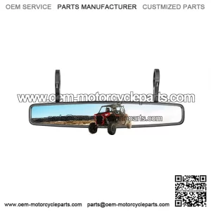 Rear View Center Mirror w/1.75'' Round Roll Bars For CF-MOTO ZFORCE 800 950 1000