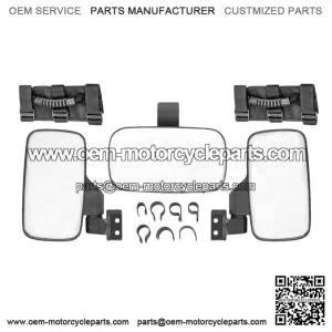 For CFMOTO ZFORCE 500 600 800 950 1000 UTV Rear-View Center Side Mirrors Sets