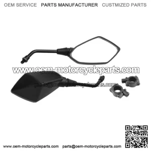 For CFMOTO CFORCE 500 600 800 1000 ATV Rearview Mirrors + 7/8" Handlebar Clamps