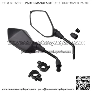 ATV Rearview Side Mirrors + 7/8" Handlebar Mount For CFMOTO CFORCE 500 600 800
