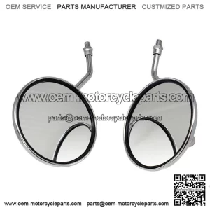 For CF-Moto CF150T 2011 EC6A CL70 CT90 CL90 S90 CB100 CL100 CB125 2x M8 Mirrors