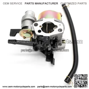 Manual-Start Carburetor for Shark / Mini XRX and Honda Clone 5-6hp Engines without Electric Start - 32500K07F000 replaces JF168QDL.06B