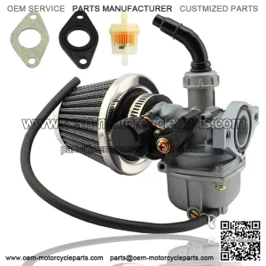 PZ19 Carburetor Replacement for 125cc 110cc 110cc 90cc 50cc 70cc ATV Dirt Bike and Go Kart with Fuel Filter and 35mm Air Filter