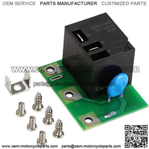 Golf Cart Relay Board Assembly for E-Z-GO Electric Vehicles, Replaces Powerwise Charger II OEM# 603197 E5957