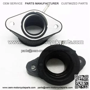 2Pcs Carburetor Intake Manifold for Yamaha XV400 Virago XV500 XV535 Virago 535
