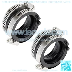 2 Carburetor Intake Boot Holder Compatible With Kawasaki Brute Force 750 Kvf750 A B C 2005 2006 2007