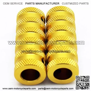 CNC motorcycle pedal  (gold)