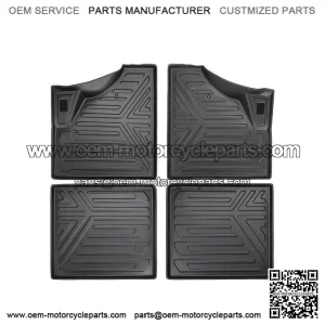 4PCS TPE Floor Mats Non-Slip for CFMOTO UForce 1000 XL 2022-2025