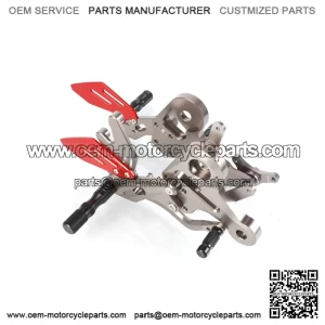 Motorcycle Rearsets Footrest Footpegs For CFMOTO 450SR 2022-2023 450SS 2023-2024