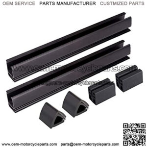 Golf Cart Fold Down Windshield Retaining Sash Clips Kit for Club Car DS & Precedent 1994-up, Complete Hardware Replaces OEM# 101444101 102005801 102163001