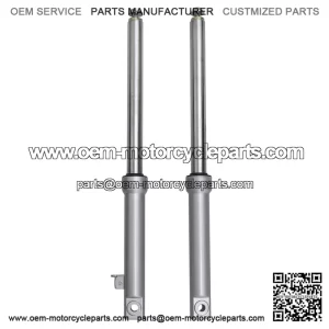 Front Fork Triple End Shock with Drum Brake for Pit Bike CRF50 XR50 Yamaha TTR 110cc