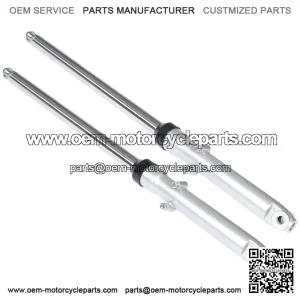 Pair of 27" Front Fork Shocks Tubes Absorber Suspension for Honda CT90 Trail Bike