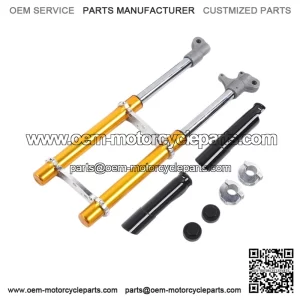 2-Stroke Mini Front Fork Shocker 49cc Dirt Pit Bike with Inverted Triple Tree Clamp