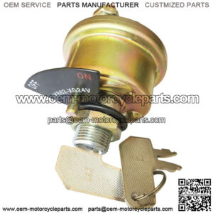 Key selector rotary Main Power Ignition Switch
