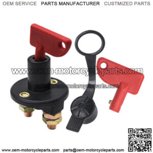 Isolator Disconnect Cut Off Power Kill Switch For Car Truck Boat ATV 12V Battery