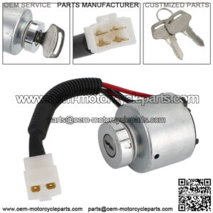 Ignition Switch W/2 Keys 37410-59110 3741059110 Fits For Kubota B1550D B1750D V1
