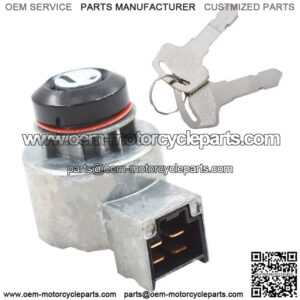 Ignition Switch With 2Keys for Kubota B7500 B2100 B2400 B1700 B7510 6C040-55452