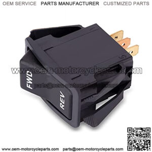 EZGO TXT Forward Reverse Switch Medalist Key Switch Plate with Forward and Reverse Switch, USB Charger Socket, Voltmeter for EZGO TXT PDS 2003-up 74323G01 74323-G01