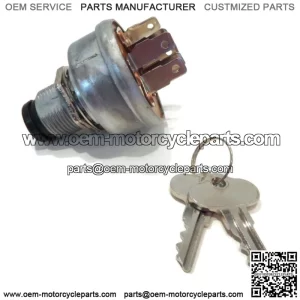 Starter with Keys for John Deere Gator RSX 850i, RSX 860i, TS 4X2, TX Mower