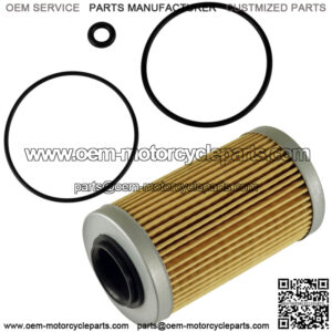 Oil Filter w/ O-rings for Can-am 420956741 711956740 Bombardier
