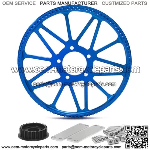 Dirt Ebike 23 28 Teeth Secondary Drive Belt Pulleys Kit For Segway X160 & X260 Sur-ron Light Bee