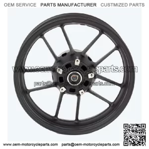 Rear Wheel Black 17 x 4.50inch for Loncin , , Voge 500AC Euro 5, 500DS Euro 5