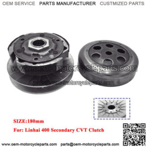NEW Drive Complete Pulley Fixed Secondary Clutch For Linhai Bighorn 400 ATV UTV