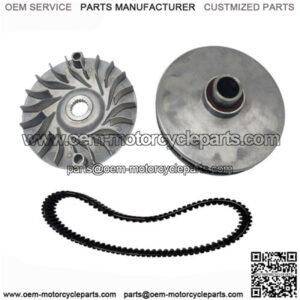 132mm Primary Front Clutch W Drive Belt For LINHAI 400 ATV UTV CUV Bighorn