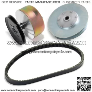 Primary Drive Secondary Driven Clutch Belt Kit For John Deere TX Turf 4x2 Gator